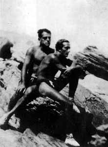 Con salvador Dal&iacute;.