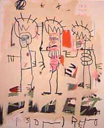 Pintura de Basquiat.