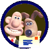 Los laureados Wallace y Grommit  de Nick Park.